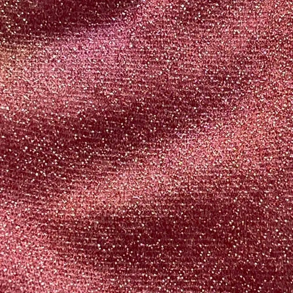 PrettyLittleThing Shimmer Tie Side Bikini Bottom Rose Pink Women’s 8